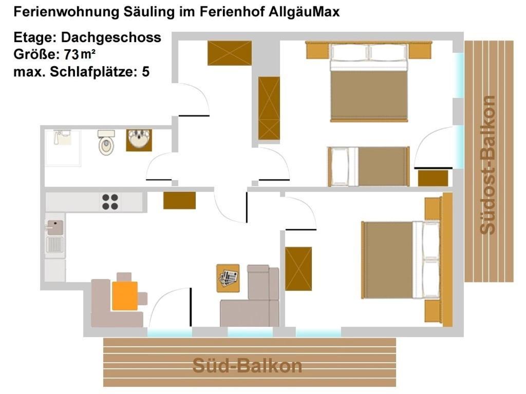 Ferienhof Allgaeumax Füssen Rom bilde